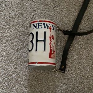 New York License Plate Purse